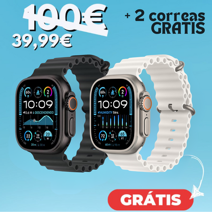 OFERTA EXCLUSIVA SMARTWATCH ULTRA PRO PARA HOMBRE + SEGUNDO (GRATIS)